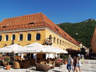 Brasov in Rumänien und in den Karpaten